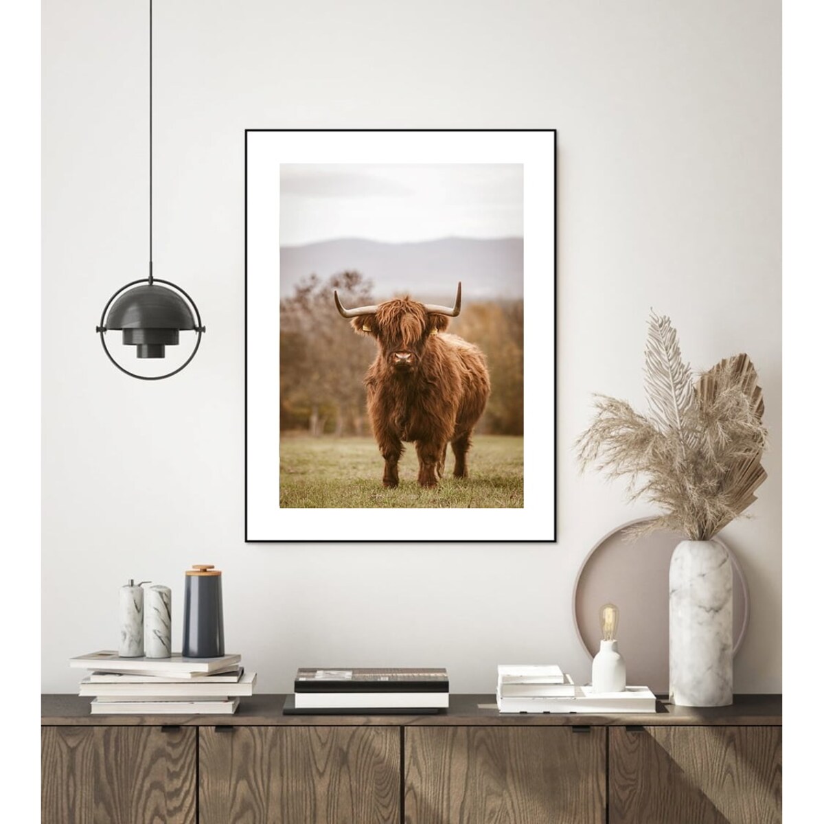 Poster Story, Plakat, Obraz - Las Świerkowy z Lotu Ptaka, wymiary 60 x 84 cm