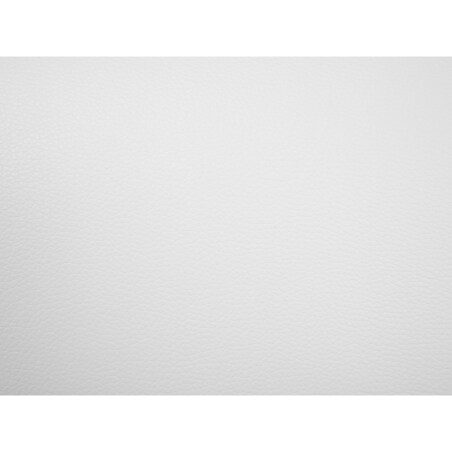 Sofa 3-osobowa ekoskóra biała LEIRA