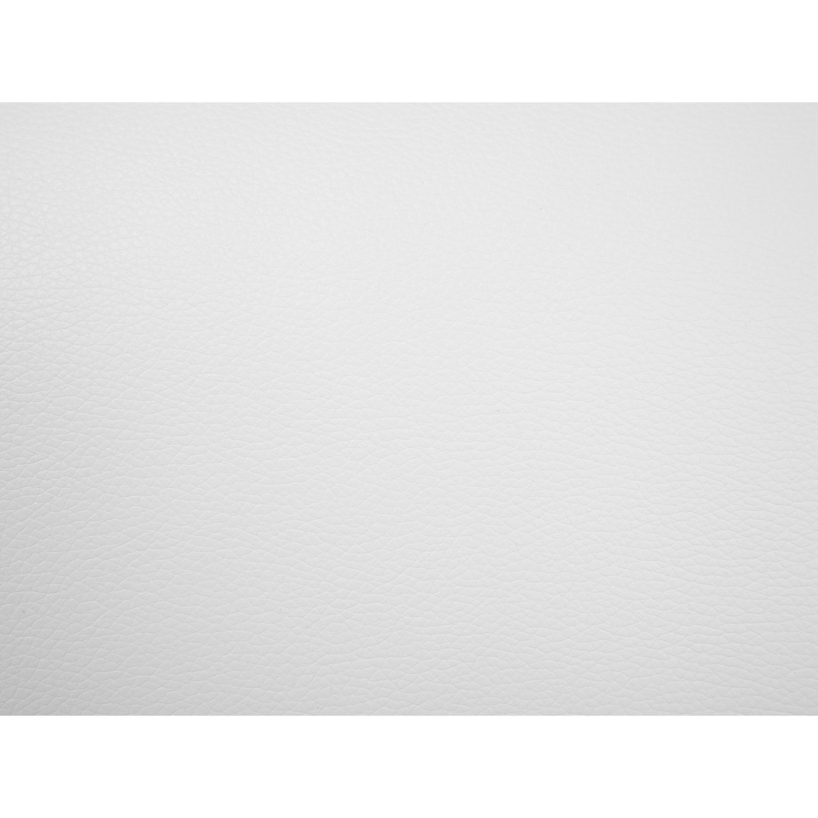 Sofa 3-osobowa ekoskóra biała LEIRA