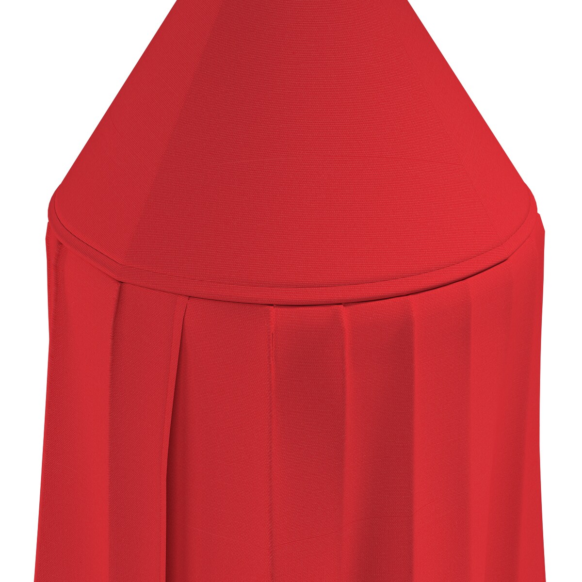 Baldachim do łóżeczka, czerwony, fi 50cmx230cm, Happiness