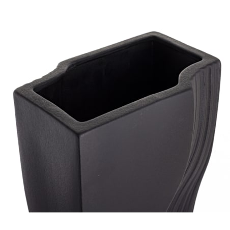 Wazon porcelanowy 35x17x12 cm PRINCIPE czarny