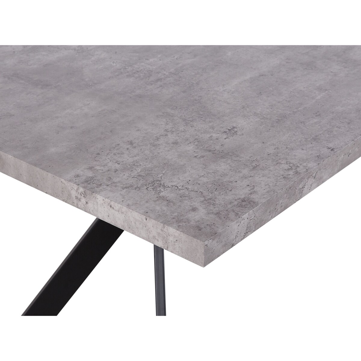 Stół do jadalni 160 x 90 cm efekt betonu BENSON