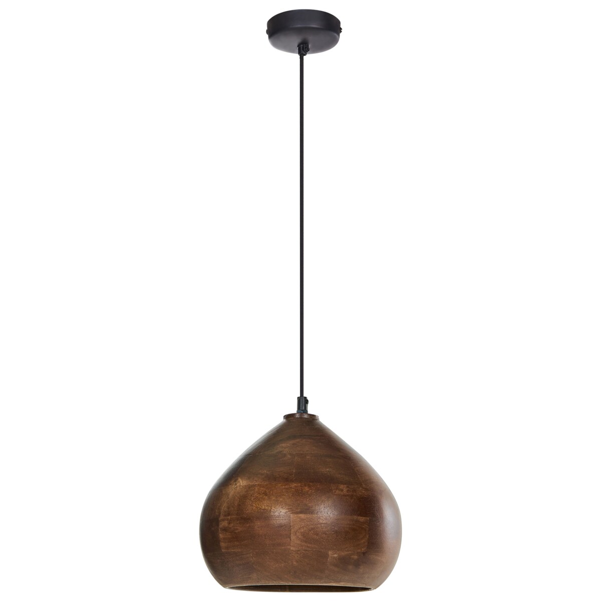 Lampa wisząca SANYATI Drewno mango Ciemnobrązowy