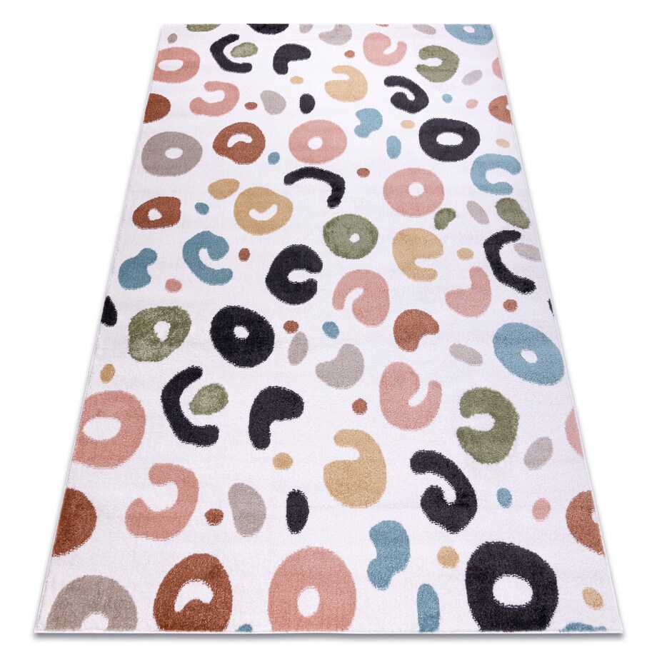 Dywan FUN Spots dla dzieci, plamki krem 120x170 cm