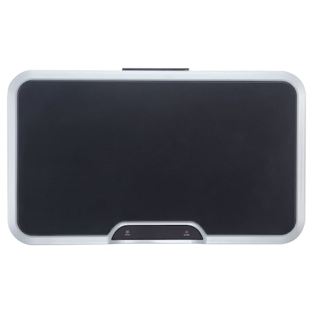 EKO Kosz na śmieci z czujnikiem Mirage, 45 L, matowy, srebrny