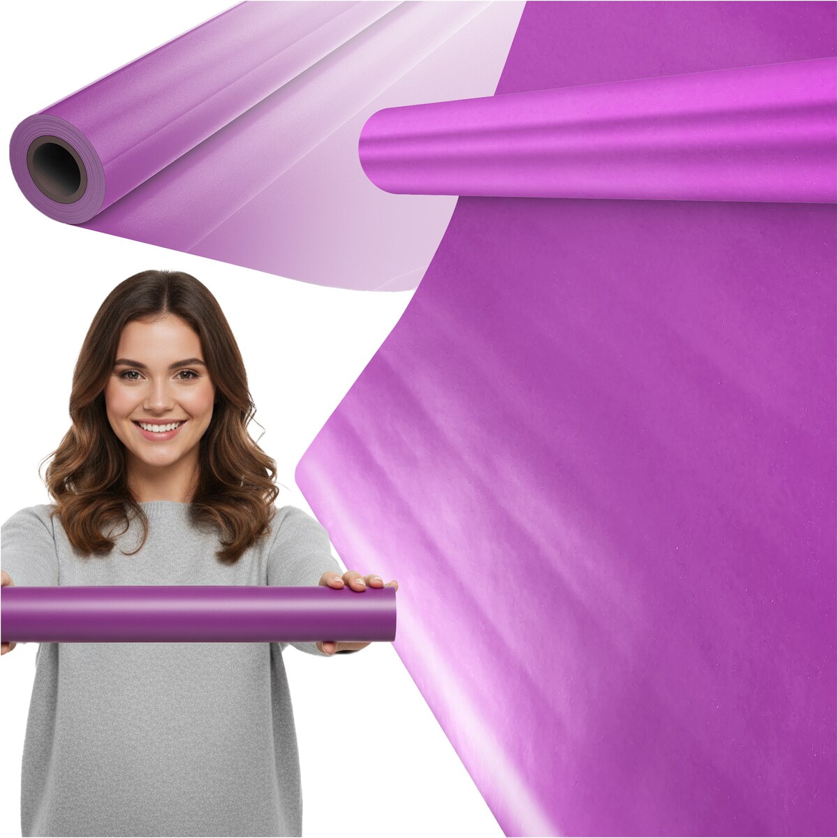 Papier Prezentowy Do Pakowania Prezentów 25 m MEGAROLKA Świąteczny Do Paczek Ozdobny Urodzinowy