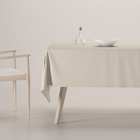 Obrus prostokątny 130 x 210 cm naturalny len