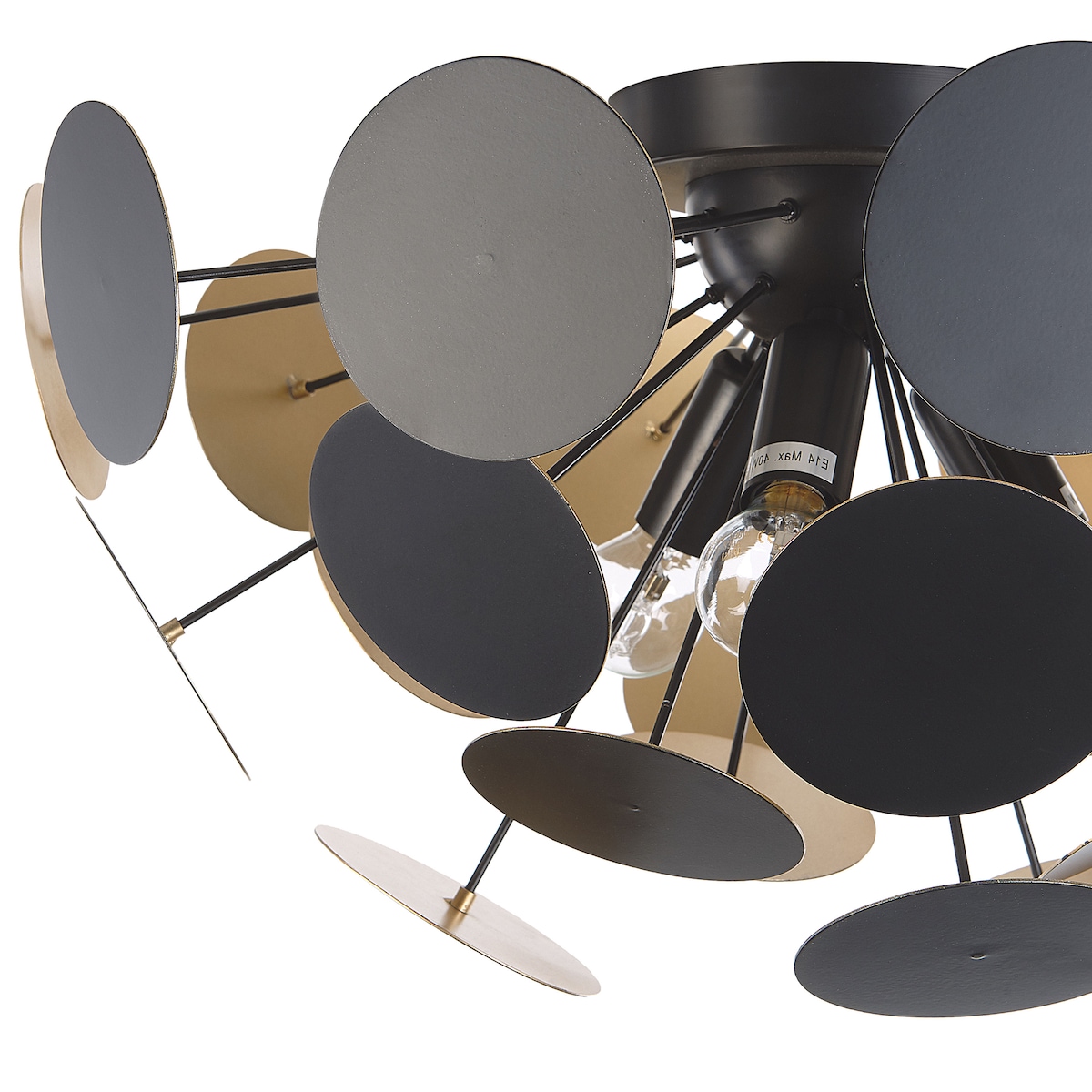 Lampa sufitowa MARITSA Metal Czarny