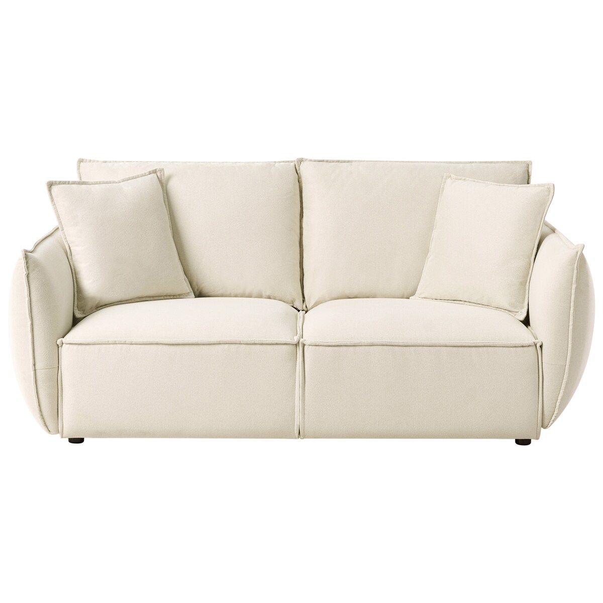 Sofa dla 3 osób KUNES Jasnobeżowy