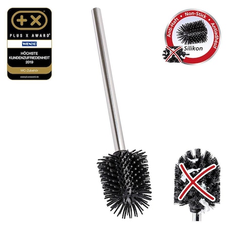Silikonowa szczotka wc, Ø 7,5 cm, WENKO