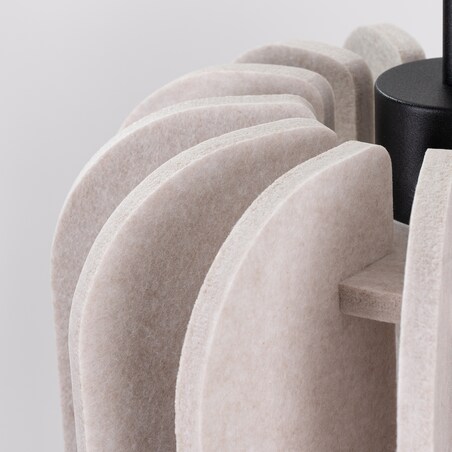 Lampa wisząca MULA 27 beżowa