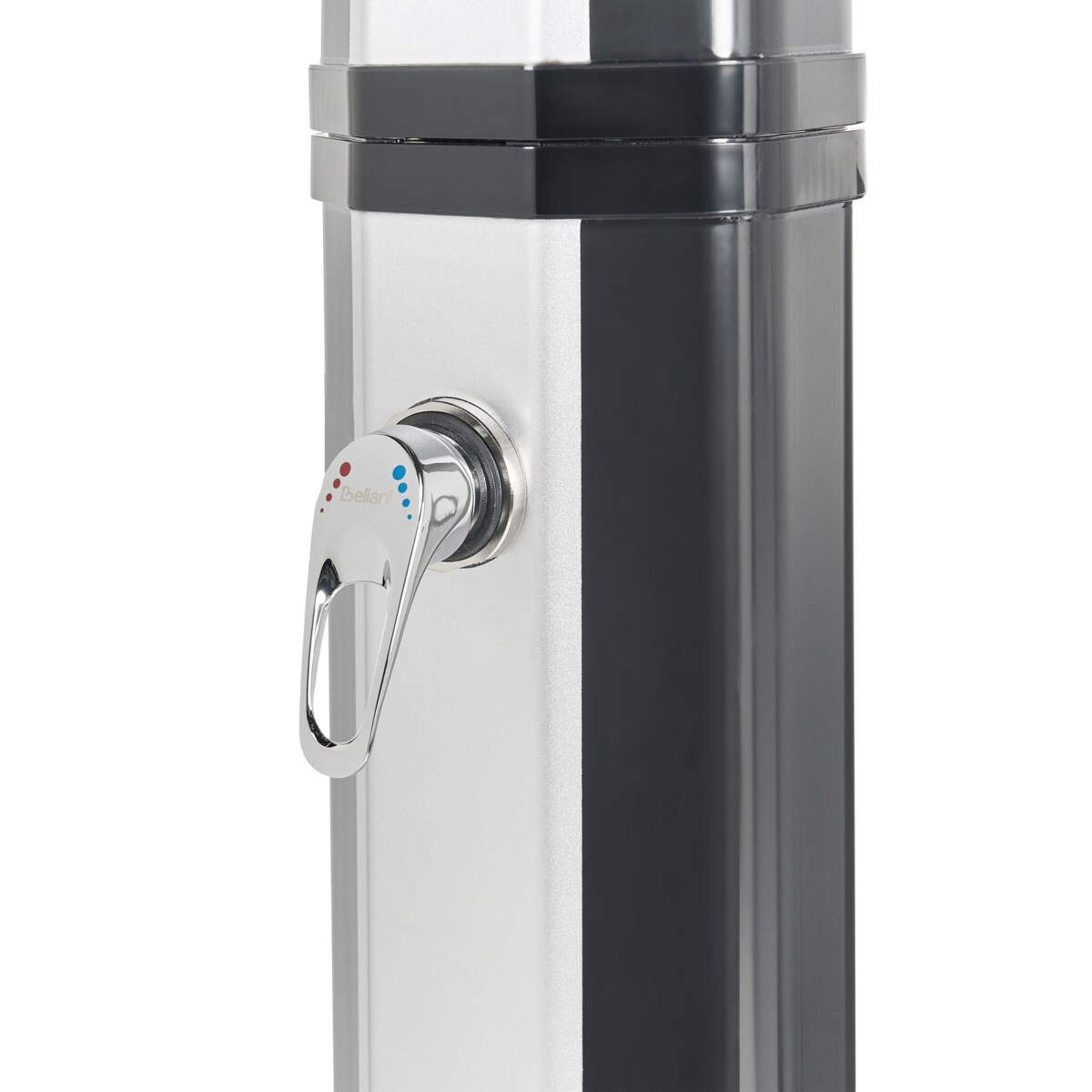 Prysznic ogrodowy solarny wolnostojący TOPOCALMA Srebrny