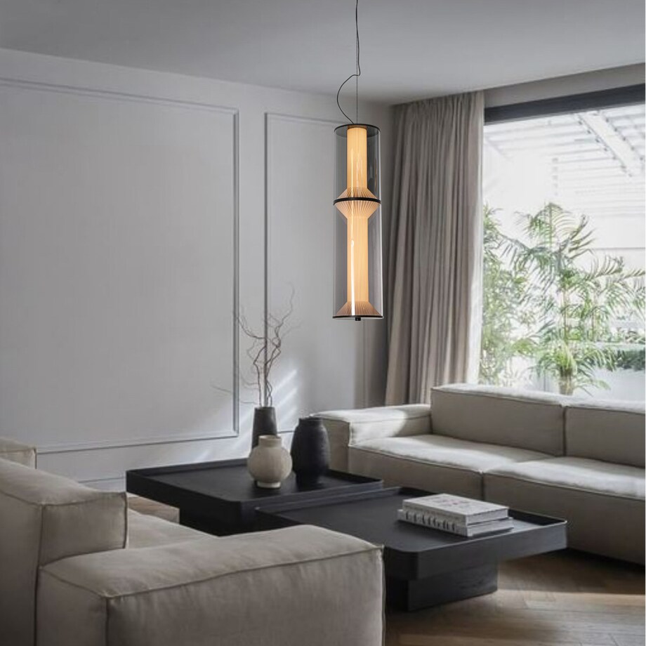 Lampa wisząca Light Prestige Aeris dymny LED CCT 3000K/4000K/6000K (regulowana) 1 szt.