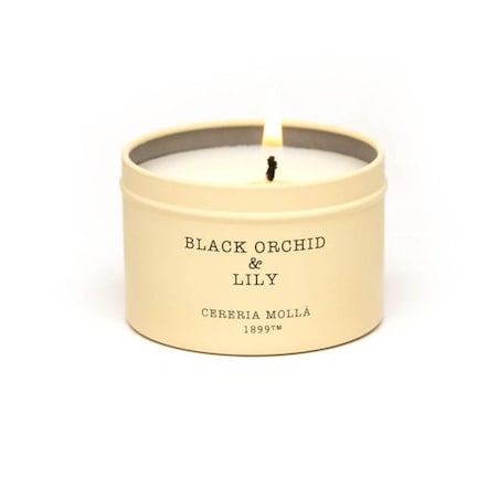 Świeca podróżna Black Orchid & Lily Cereria Molla