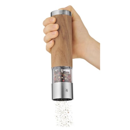 Drewniany elektryczny młynek, 21.5 cm, WMF