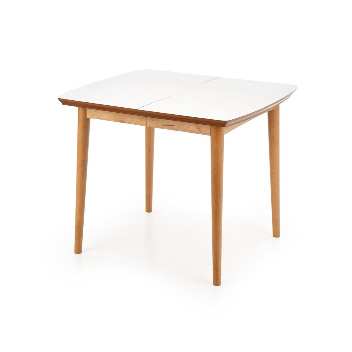 STÓŁ ROZKŁADANY Terra biały mat i dąb 90-190/80/75 cm