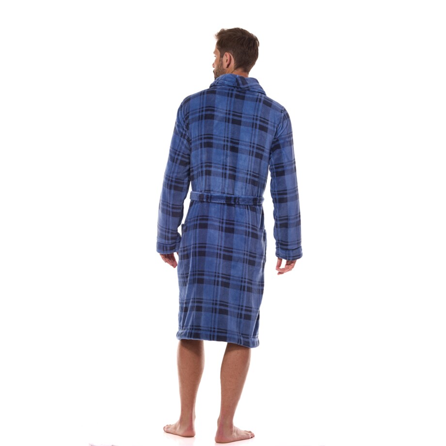 Szlafrok Hero Long 2455 Navy Navy, L