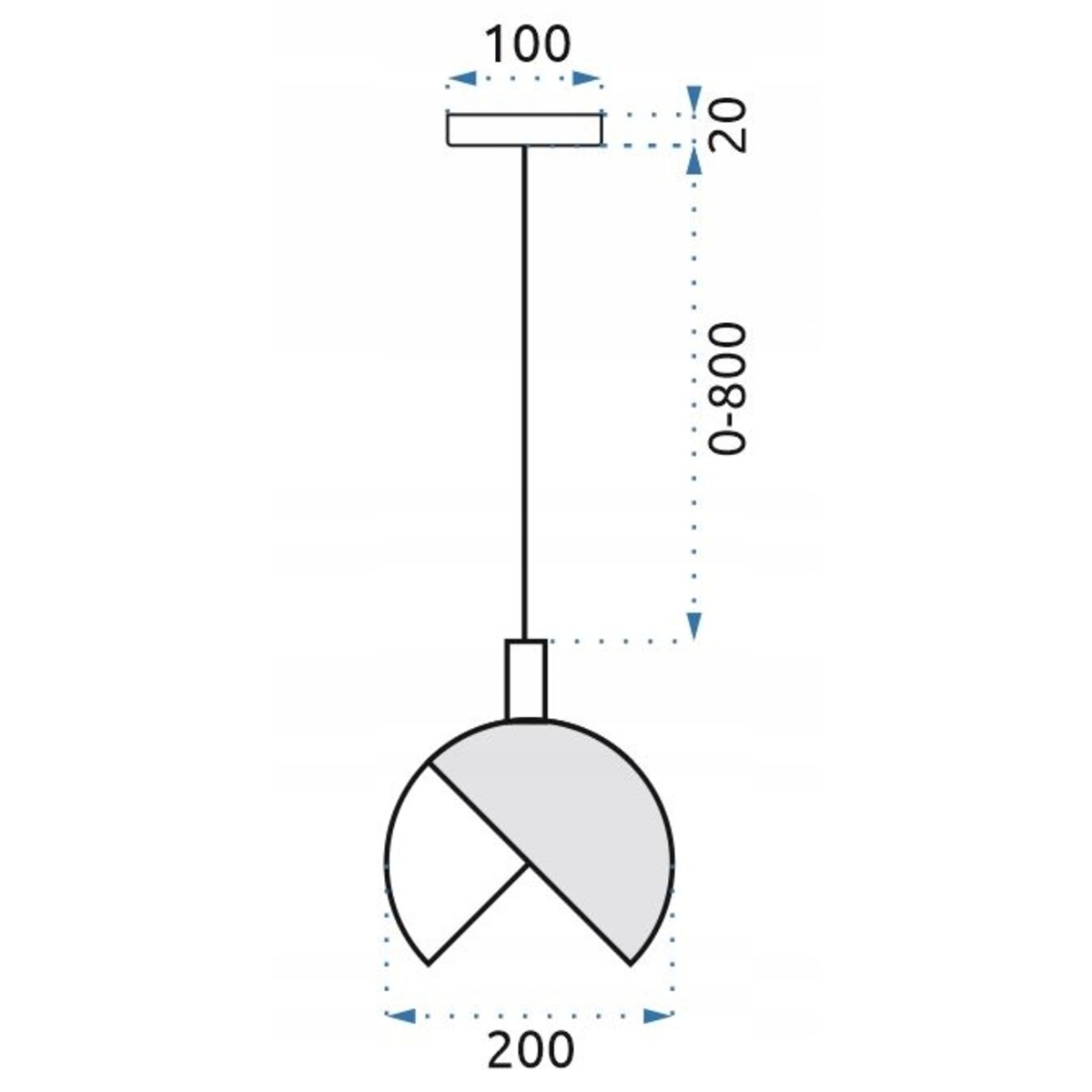 Lampa Sufitowa Wisząca Szklana Metalowa Złota Gold