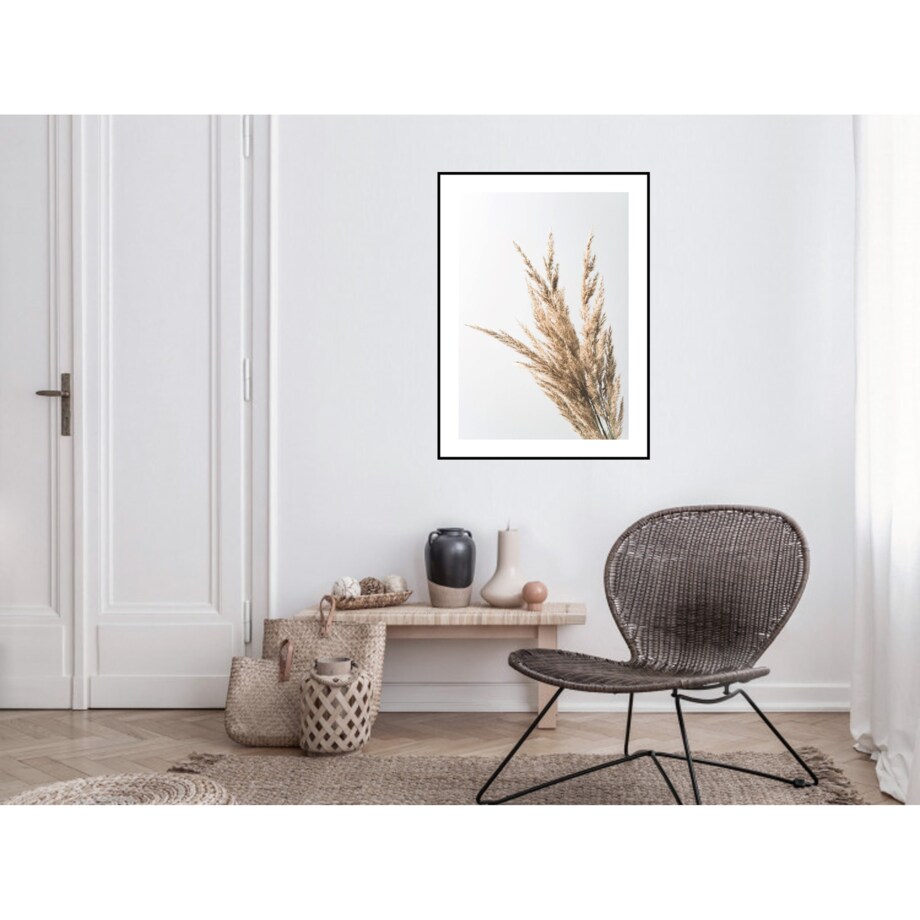 Poster Story, Plakat, Obraz - Suszona Wiązka Trawy, wymiary 60 x 84 cm