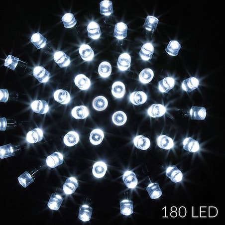 Lampki zewnętrzne, 180 LED