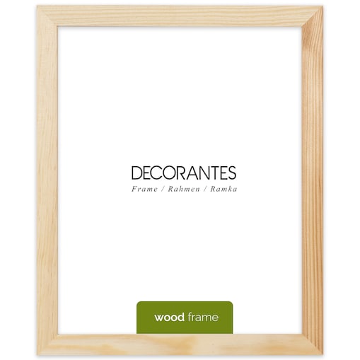 Ramka na zdjęcia 24x30 cm ramka z drewna surowego pion poziom ramka prostokątna RAW DIY