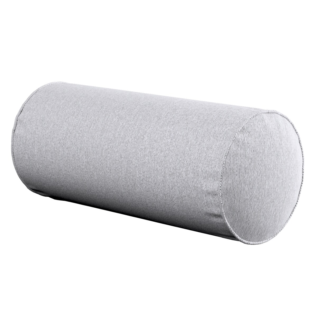 Poduszka wałek prosty, szary melanż, Ø16 x 40 cm, Amsterdam