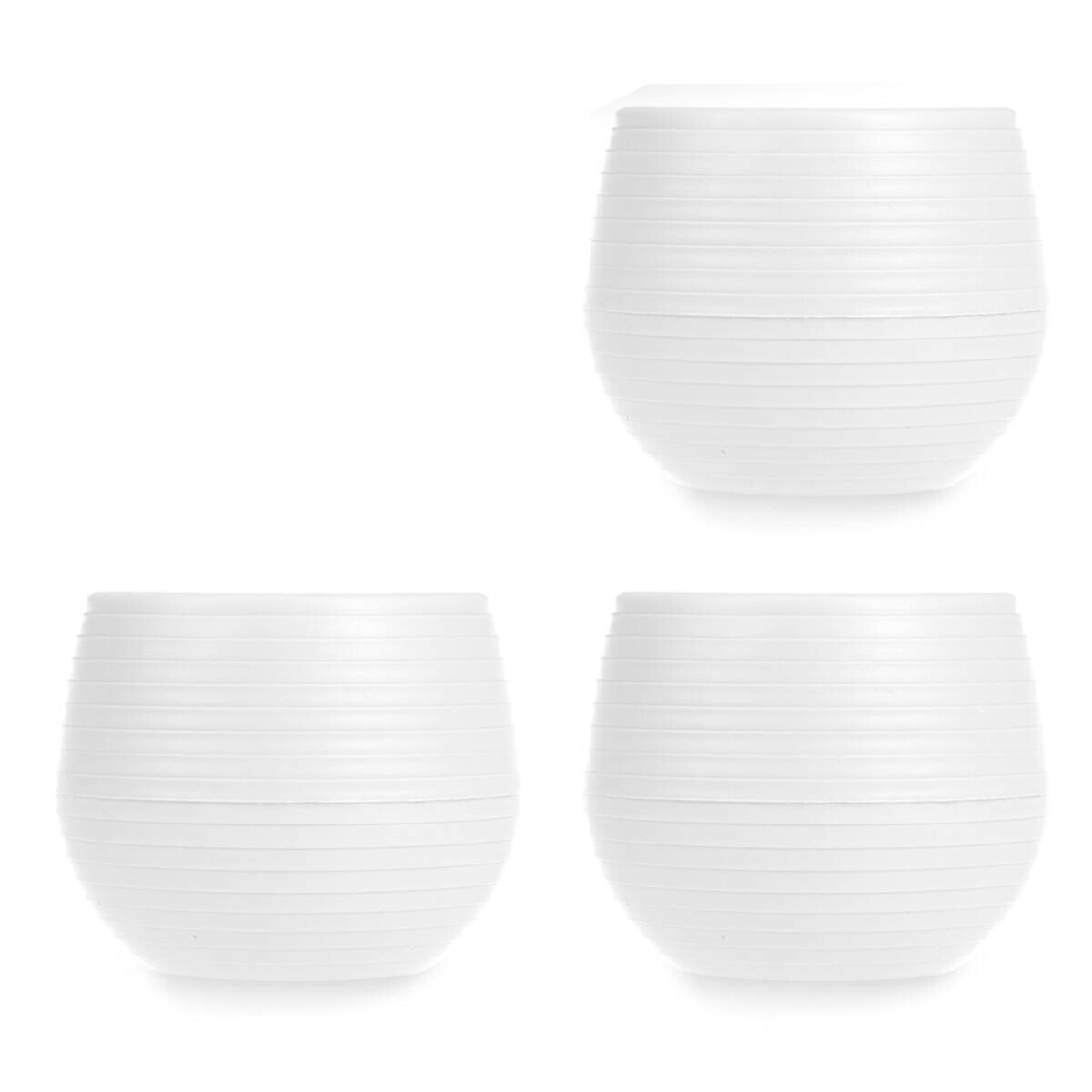 Doniczki samonawadniające, plastikowe, 3 sztuki, Ø 14 cm