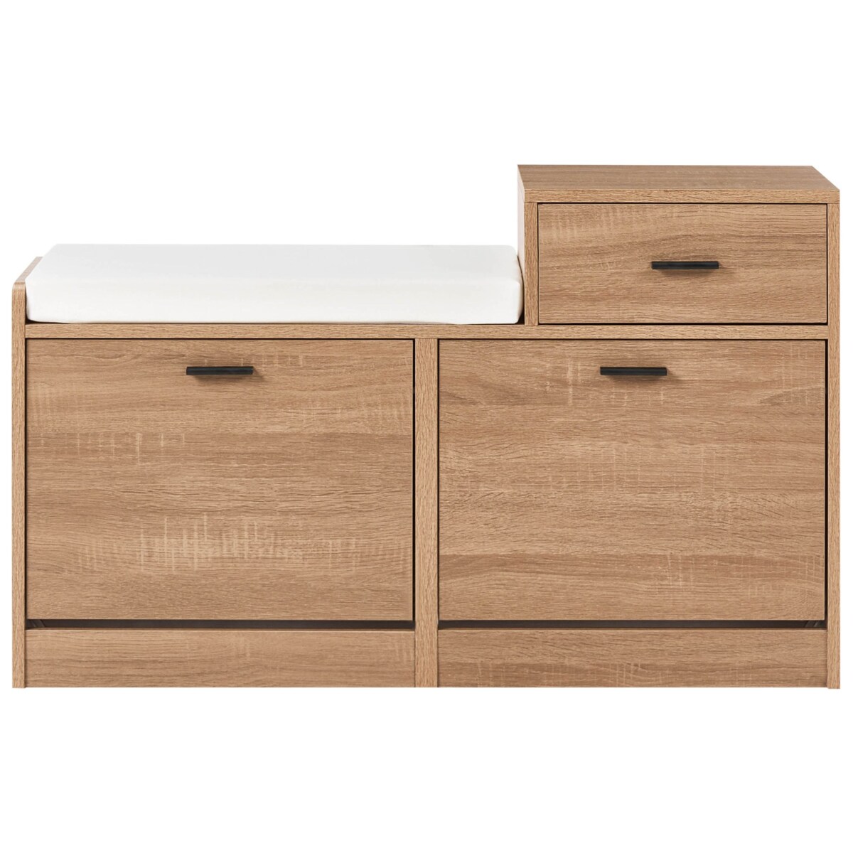 Szafka na buty z siedziskiem DUBBO Jasnobrązowy