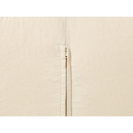 Puf bawełniany 45 x 45 x 45 cm beżowy MULTAN