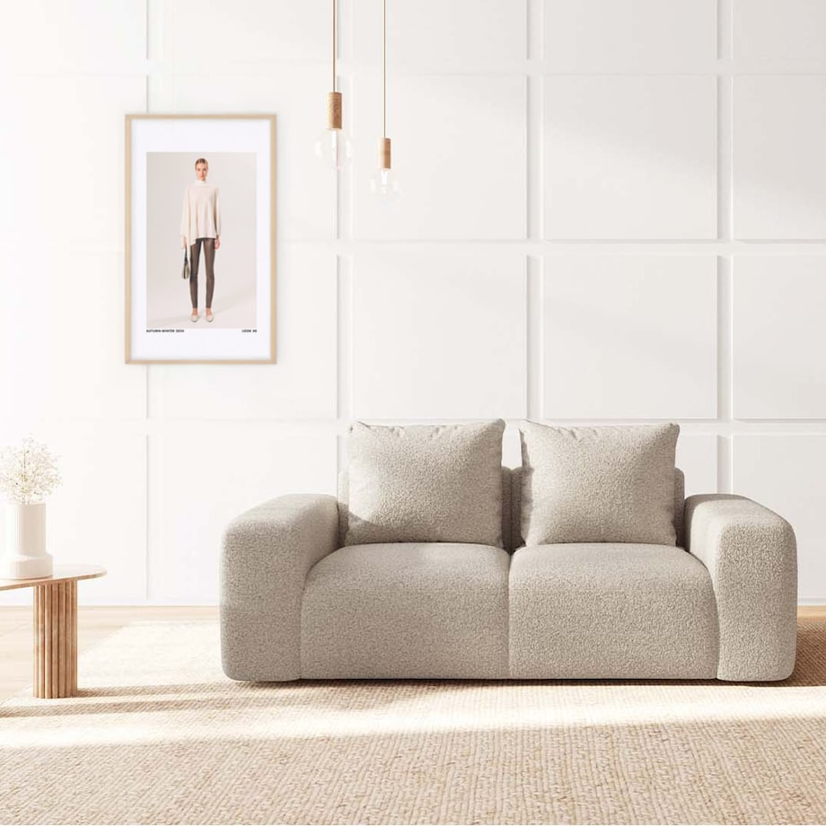 Monce Sofa 2 osobowa beżowa