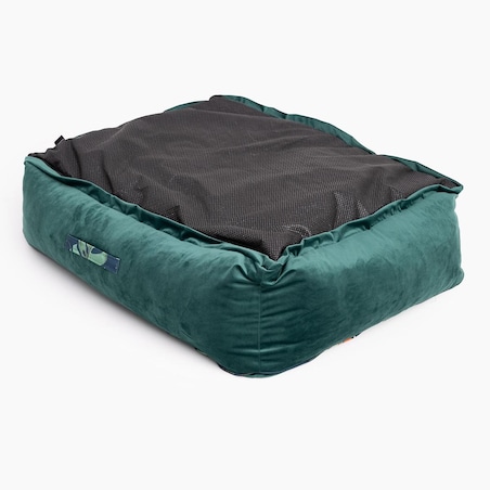 Kanapa ortopedyczna welurowa "Psikolaż" - Rozmiar: M