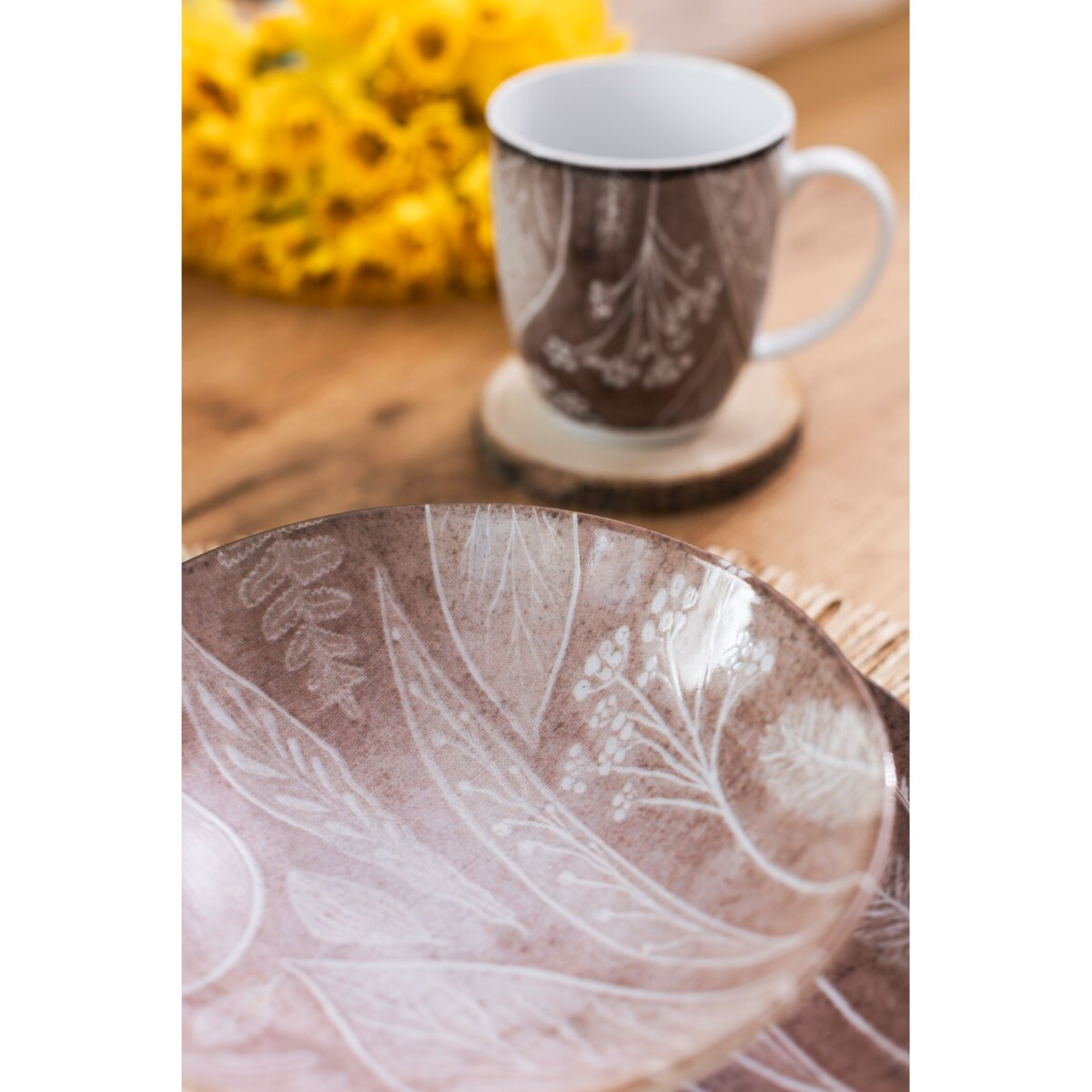 Talerz płytki 20,5 cm Boss Cztery Pory Roku Jesień LU39 (9075B)