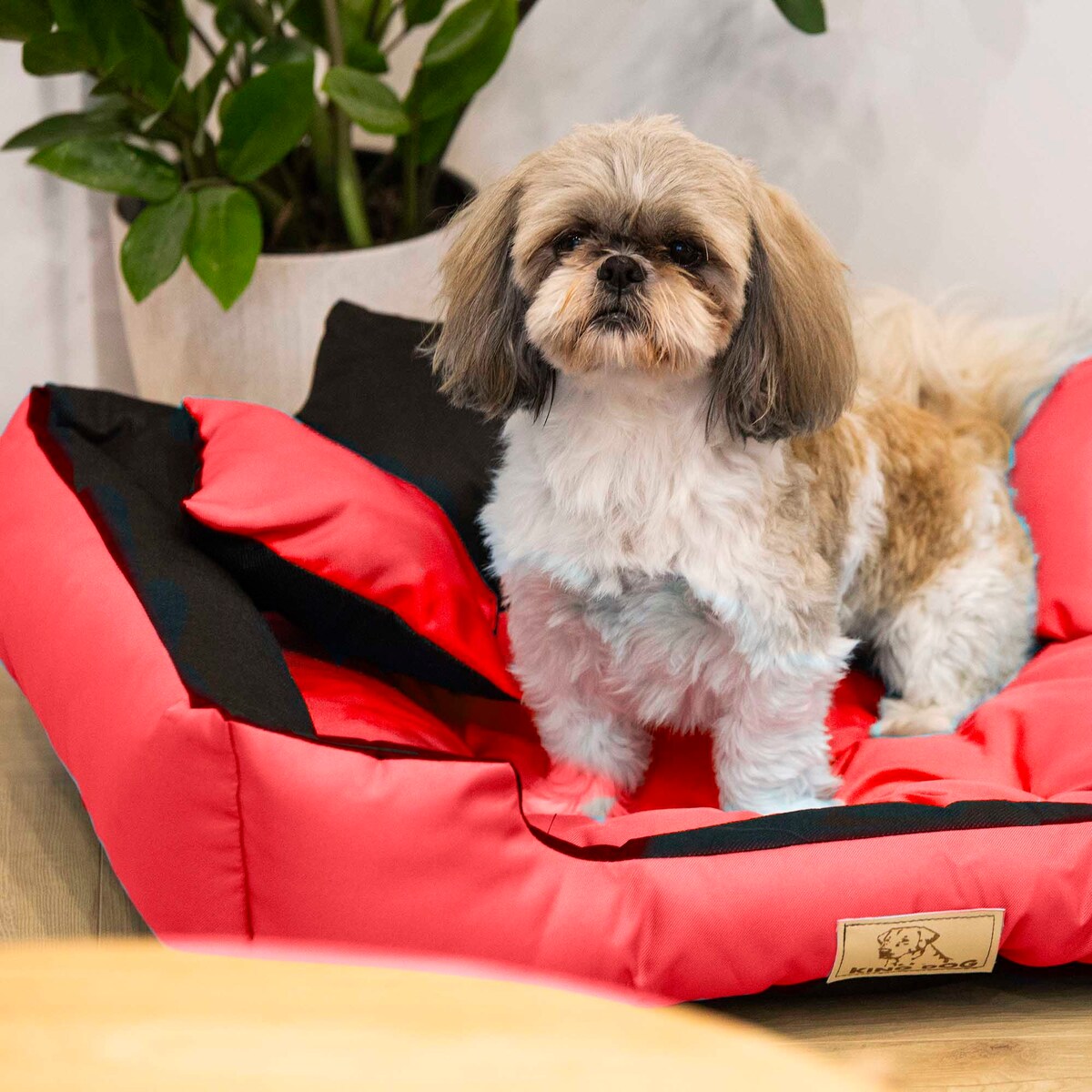 Legowisko Dla Dużego Psa 130X105 Cm Posłanie Kanapa Z Miejscem Na Imię Wodoodporne