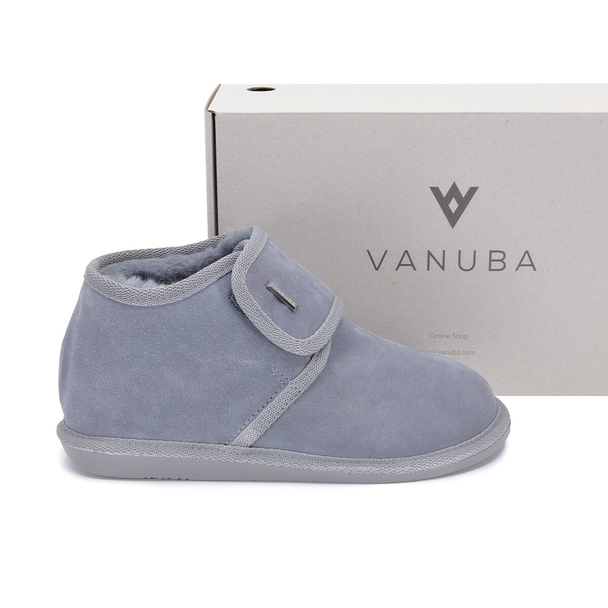 Kapcie damskie YORK Popielate 40