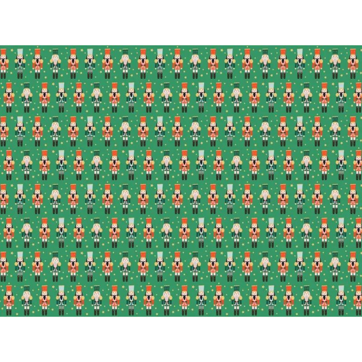 Papier do pakowania - Dziadek do orzechów, 70x200 cm