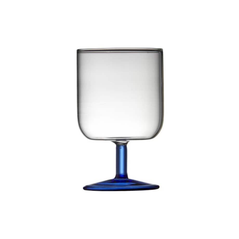 Kieliszki do wina Torino 300 ml 2 sztuki niebieskie 30203