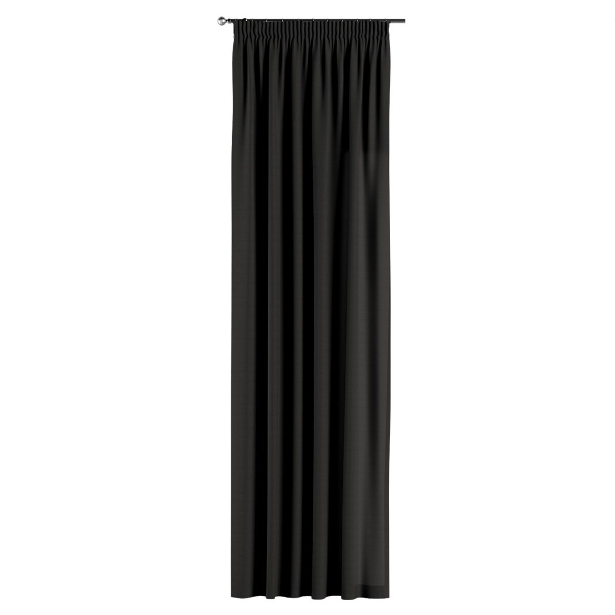 Zasłona na taśmie marszczącej 1 szt. 130x245 shadow grey (grafitowy)