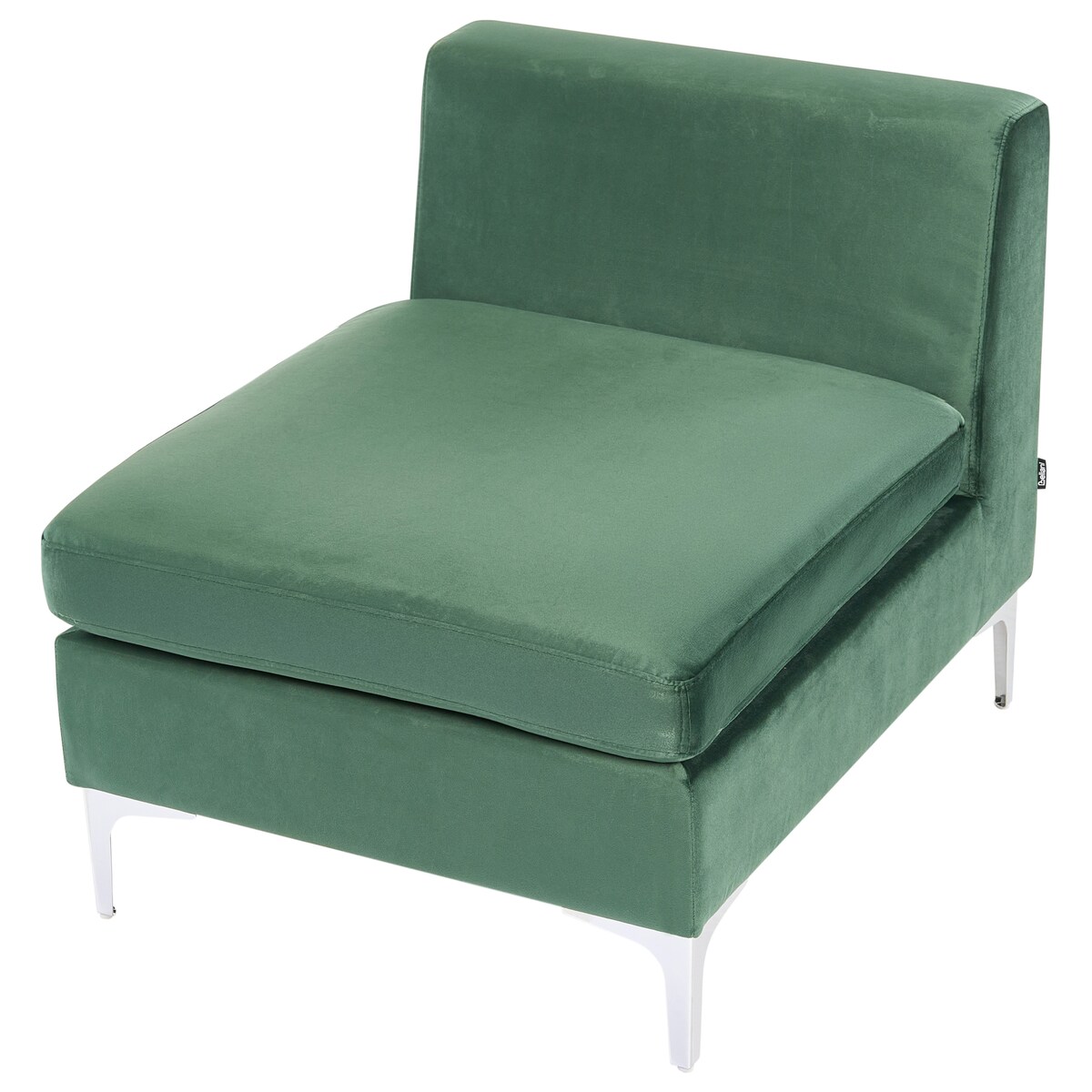 EVJA dla 3 osób Sofa modułowa Zielony Welur