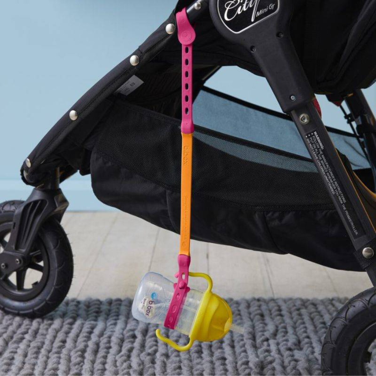 Smycz do bidonu ze słomką 240 ml dla dziecka Ocean Breeze b.box