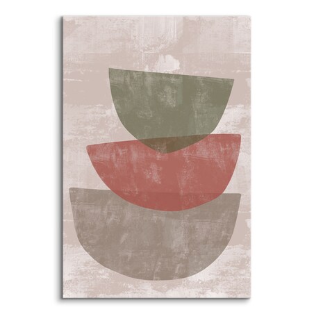 Obraz Kamienne Misy W Stylu Japońskim 80x120cm