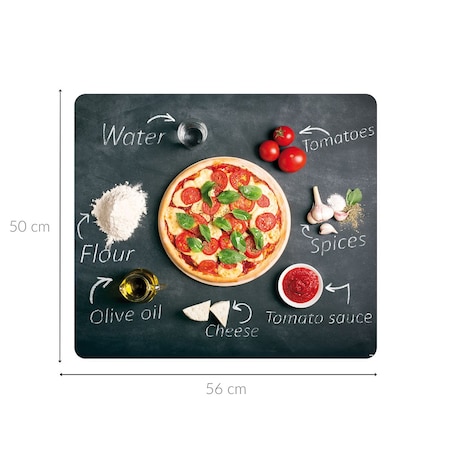 Szklana płyta kuchenna ze szkła hartowanego, PIZZA