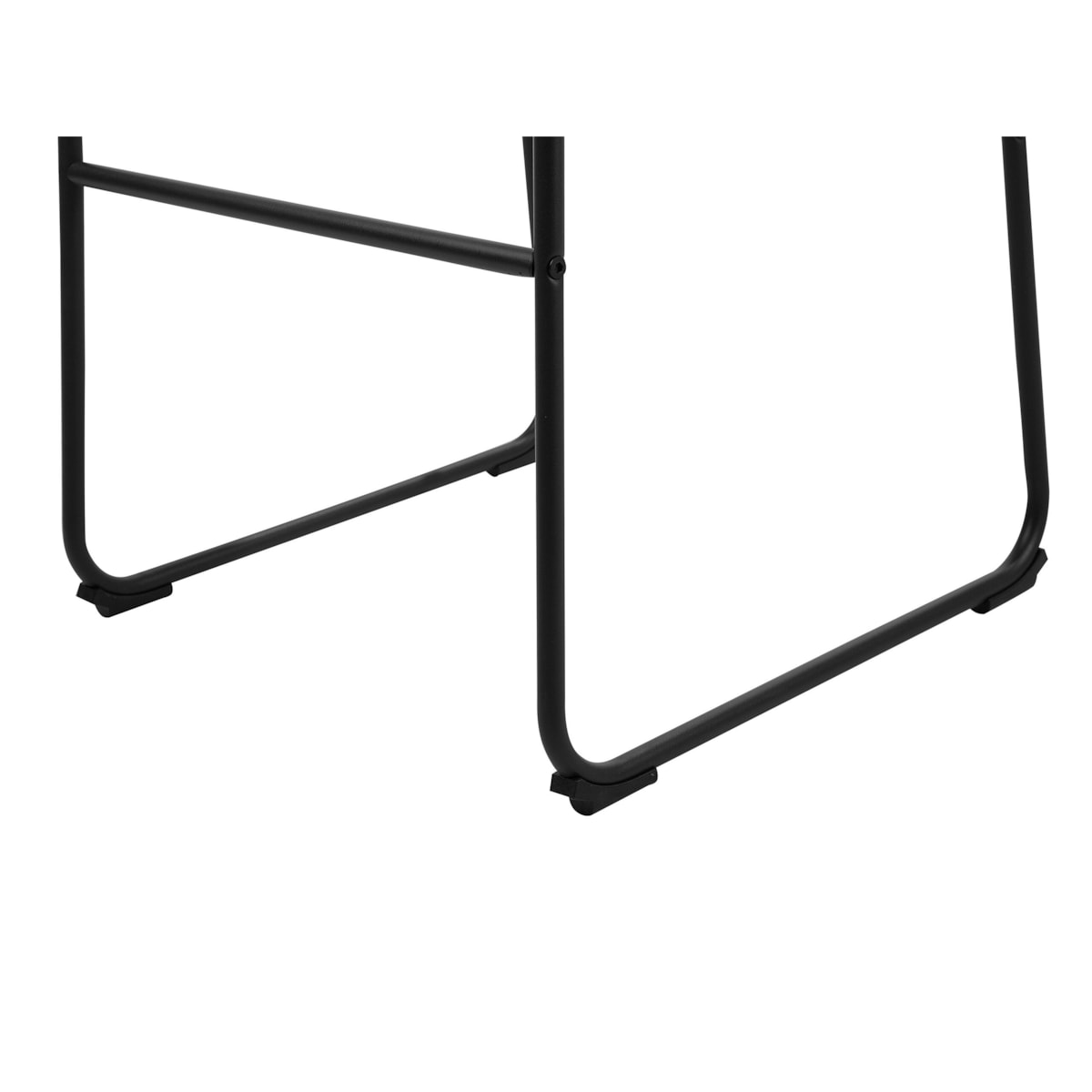 Zestaw 2 krzeseł barowych brązowy FRANKS