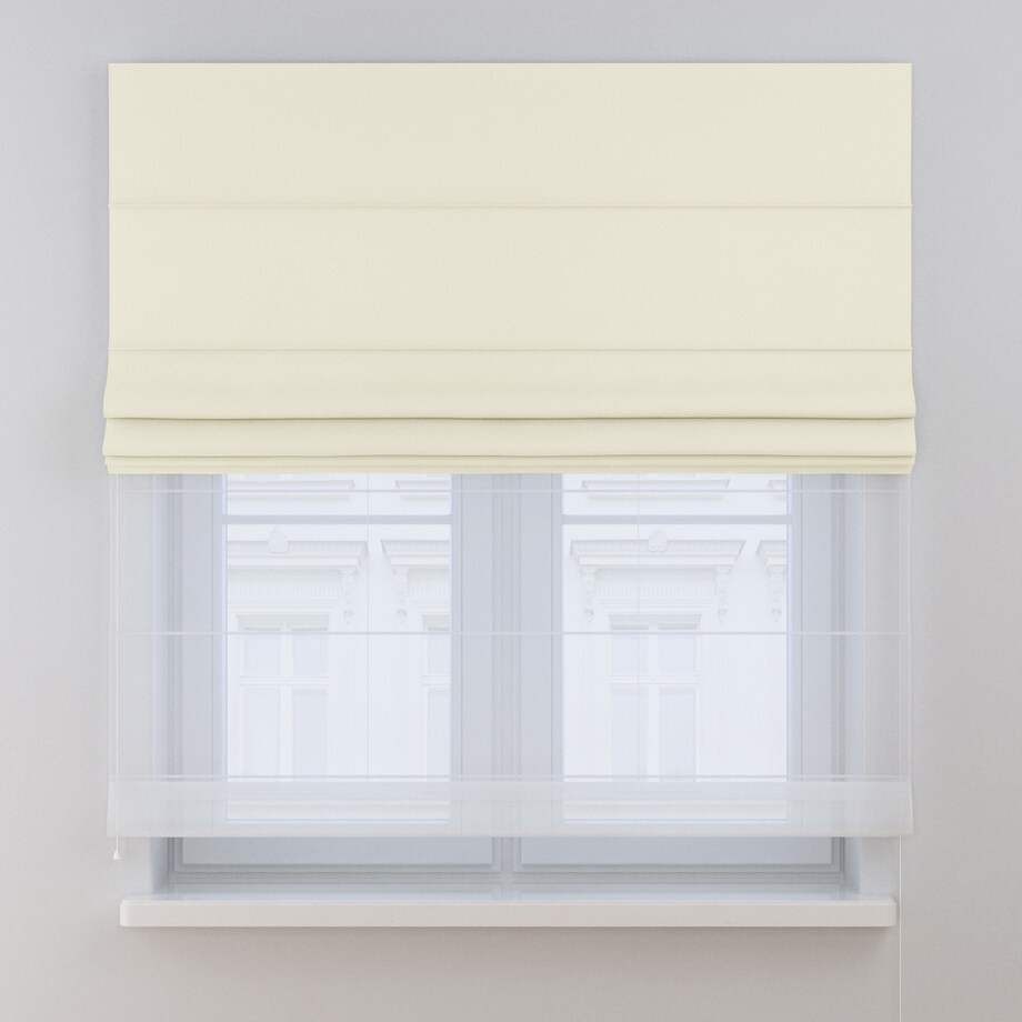 Roleta rzymska Duo 160x170 kremowy