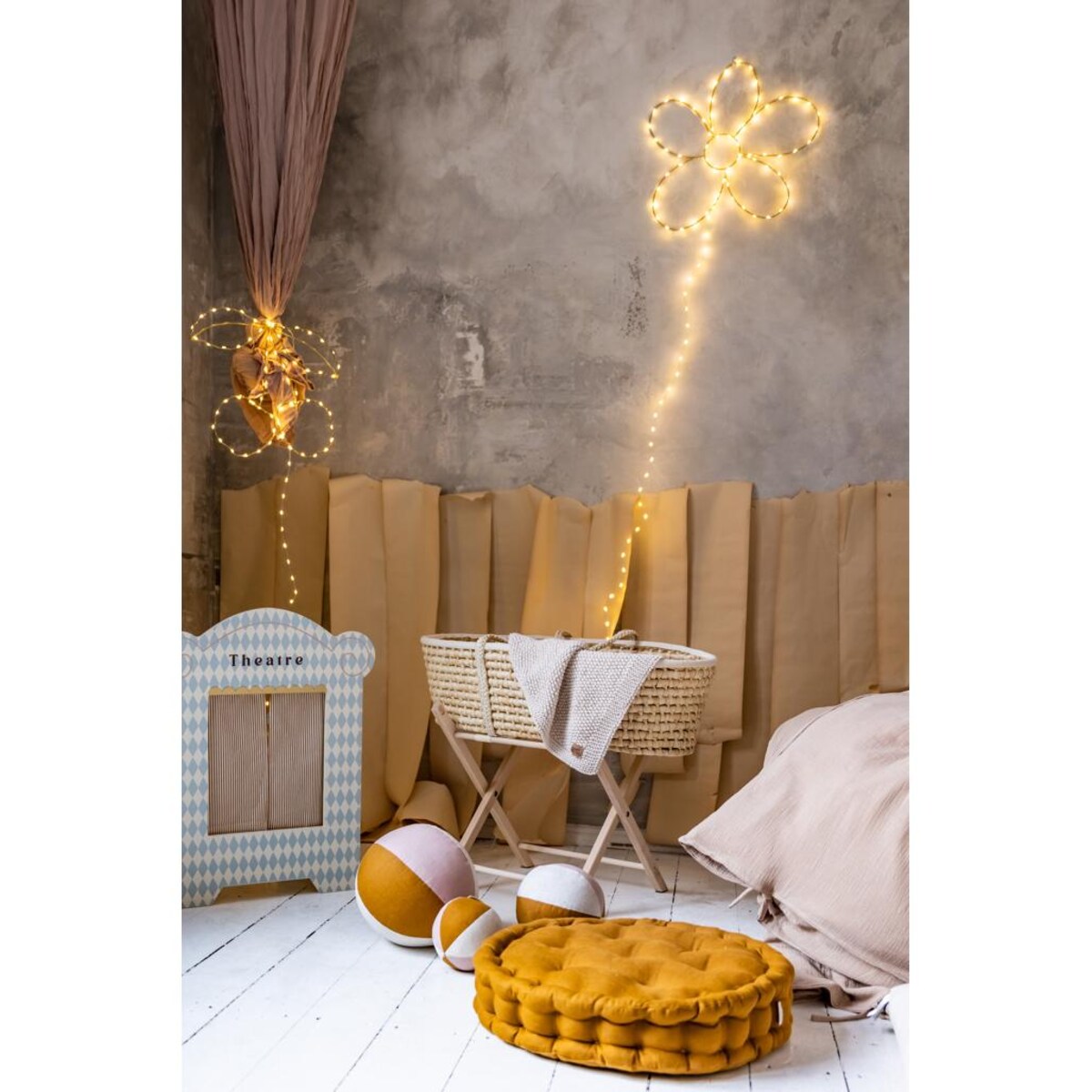 Kocyk Sensoryczny dla Noworodka- Beżowy - 70x50cm