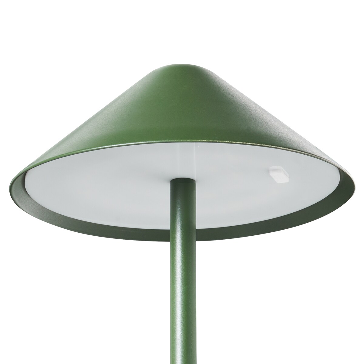 Bezprzewodowa lampa stołowa LED MODJO Ze ściemniaczem Metal Zielony