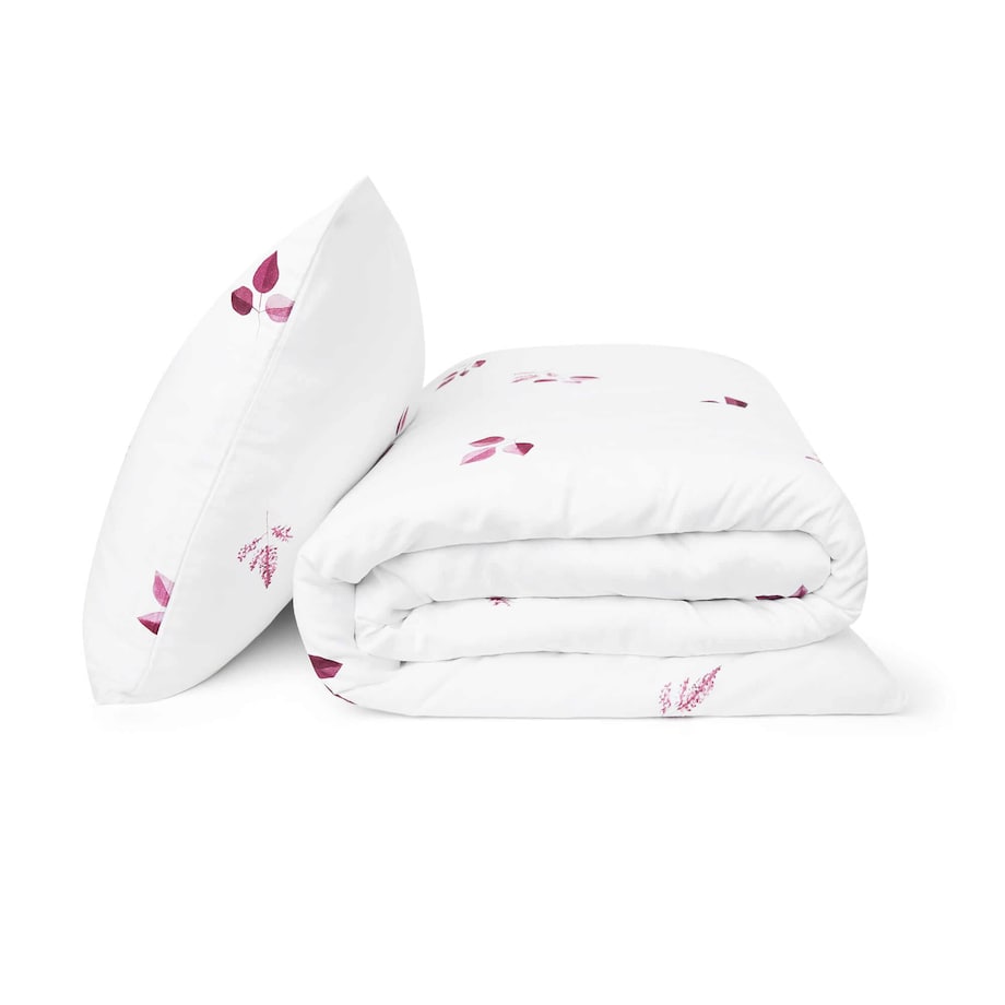 Pościel Listki 140/200 + 70/80 cm