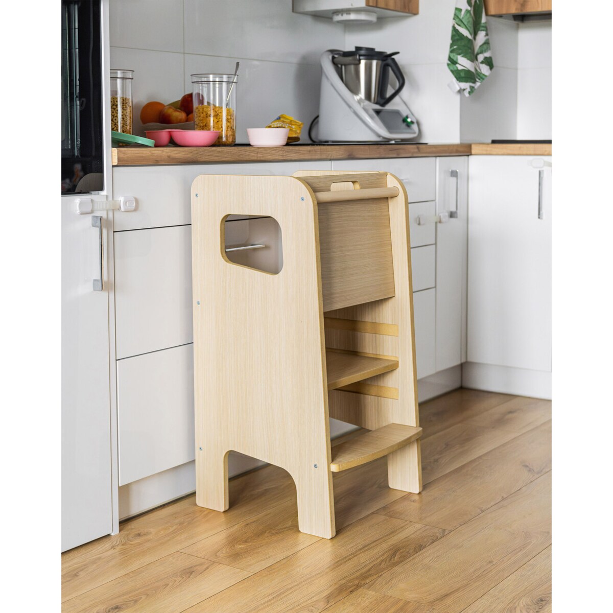 KITCHEN HELPER Super Safe Montessori Zabudowa Pomocnik Kuchenny Dla Dzieci