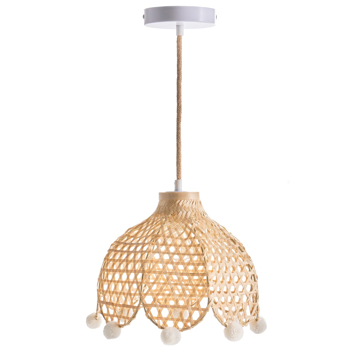 Lampa wisząca MANYAME Rattan Naturalny