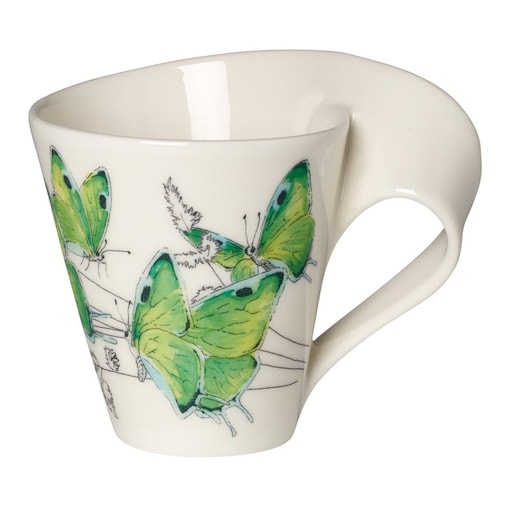 Kubek Zielony Motyl NewWave Caffè, 300 ml, Villeroy & Boch