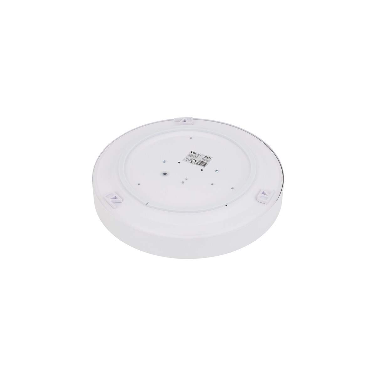 Lampa Sufitowa Łazienkowa Tk Lighting Velis Biała Plafon Led 24W Ip54 Zmienna Barwa, Ściemniany